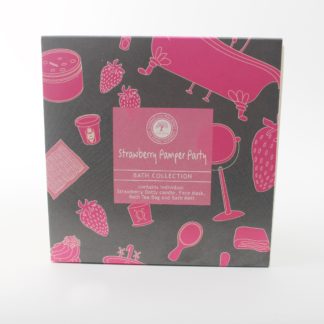 Strawberry Pamper Party Packaging