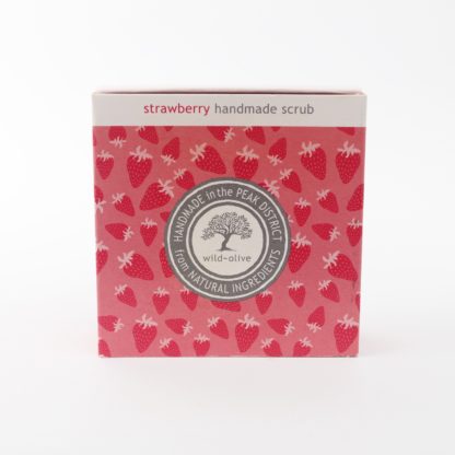 Strawberry Scrub Soap packaging