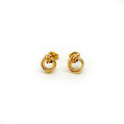 Aphrodite Stud Earrings Gold