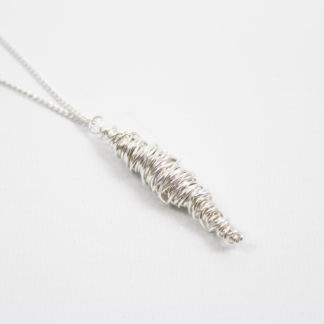 Artemis Pendant Necklace Silver