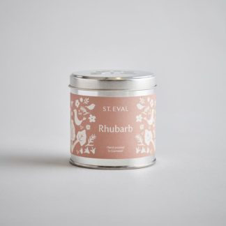 Rhubarb Scented Tin Candle