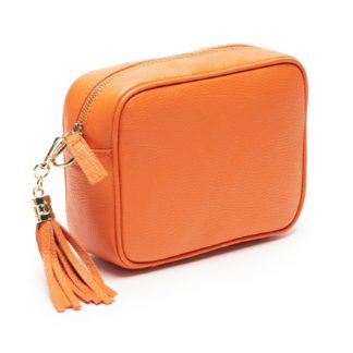 Elie Beaumont Orange Crossbody Bag