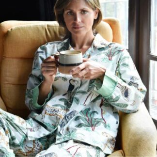 Cream Safari Print Pyjamas