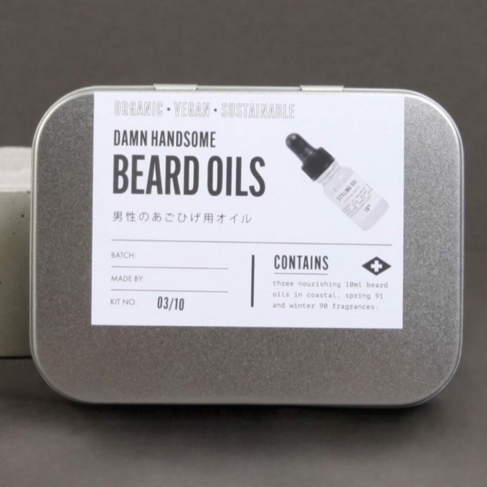 Damn Handsome Beard Oils: Ultimate Pamper Products for Men